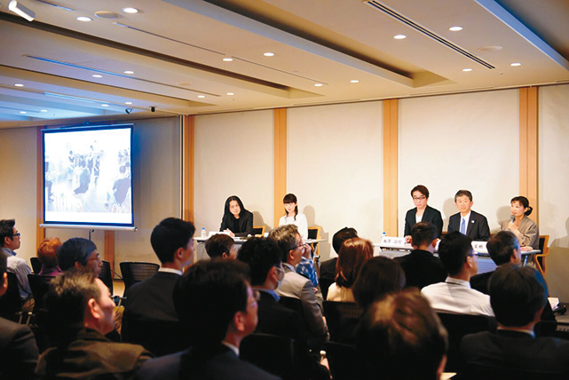 「OPEN TOKYO Talk」の会場のようす