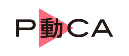 「P動CA」ロゴ