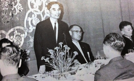 1962年、ビデオ・リサーチ発起人総会で