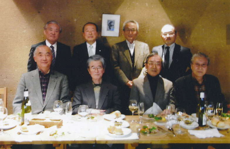 阿佐ヶ谷の山猫軒で開かれた電通学友会の幹事会