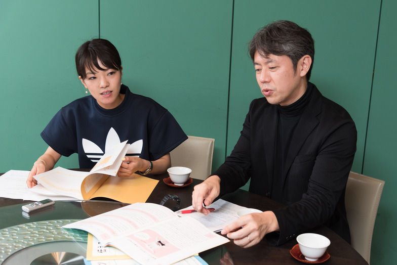 松永さん(左)と福井さん(右)