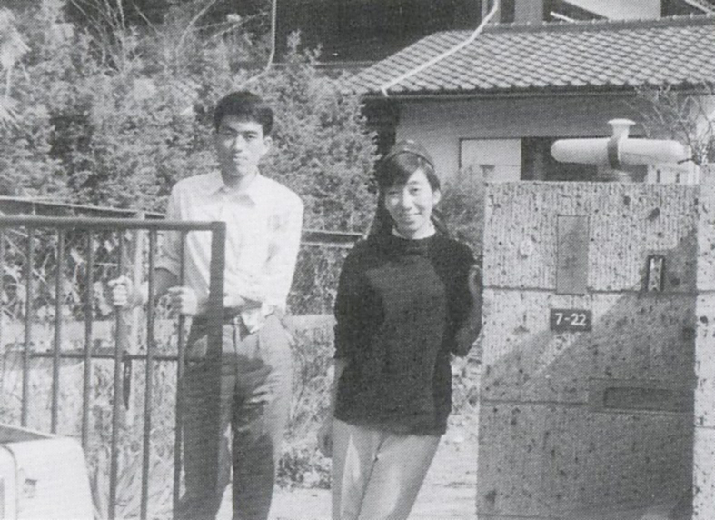 1966年頃、下宿先で