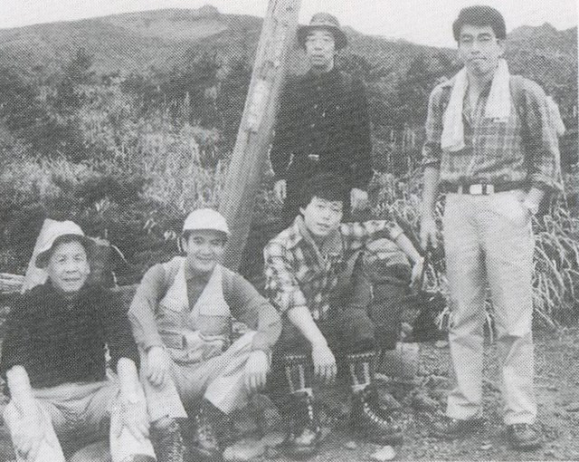 法務部メンバーと山行