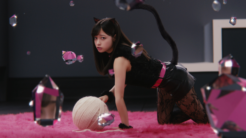 リップベビークレヨン リップ&アイ「黒猫カンナ」編