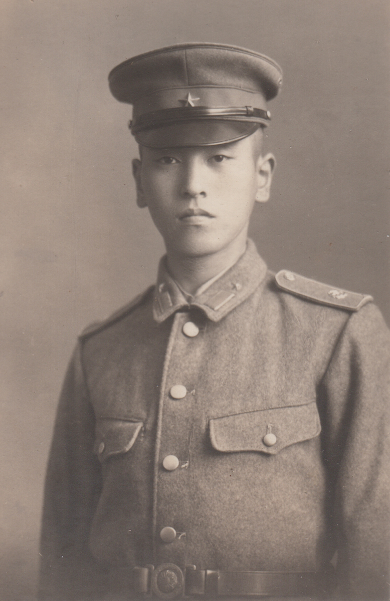 陸軍士官学校時代の横山