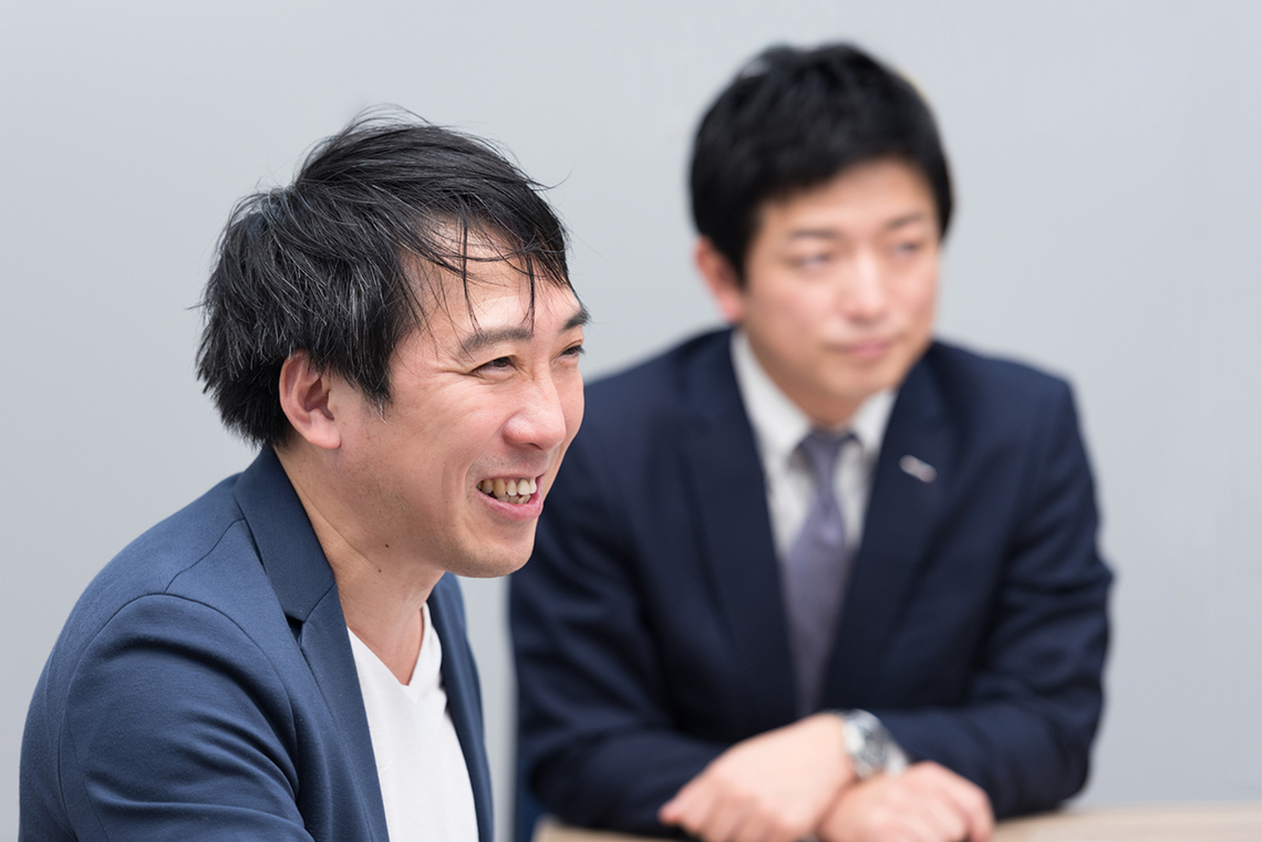 左から、田中謙一郎氏(HAROiD)、新保泰史氏(電通)、春田英明氏(電通)