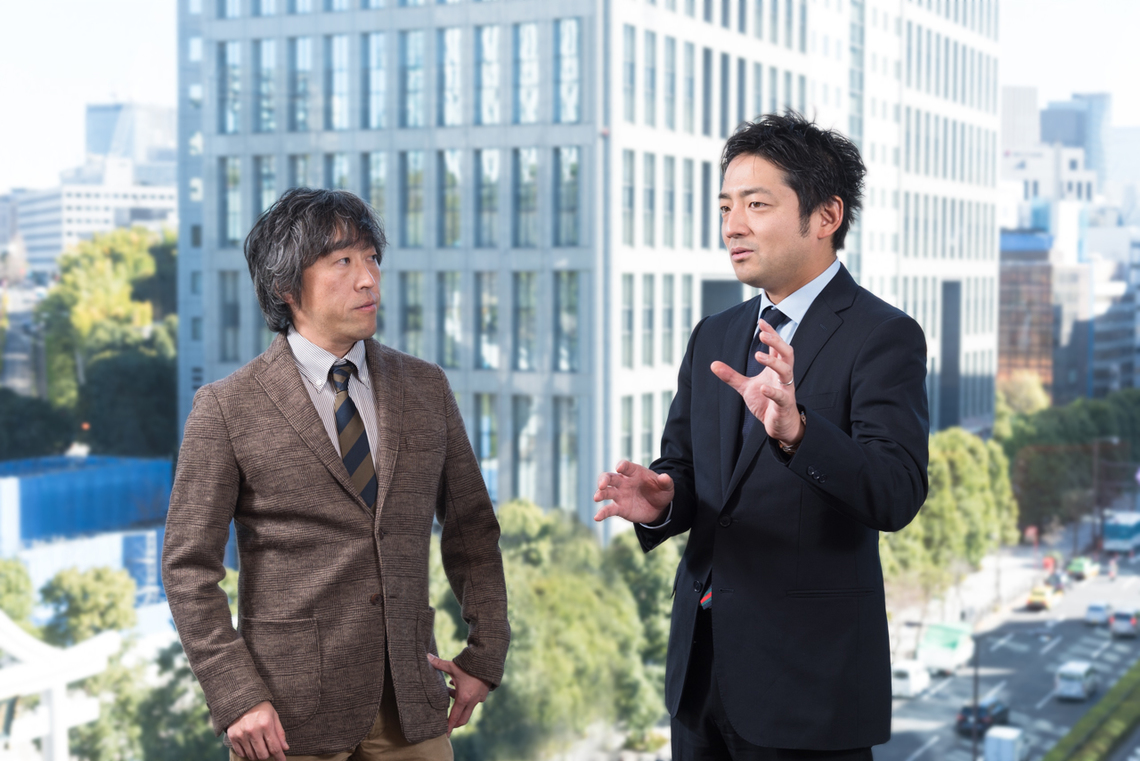 左から、井口氏、加納氏