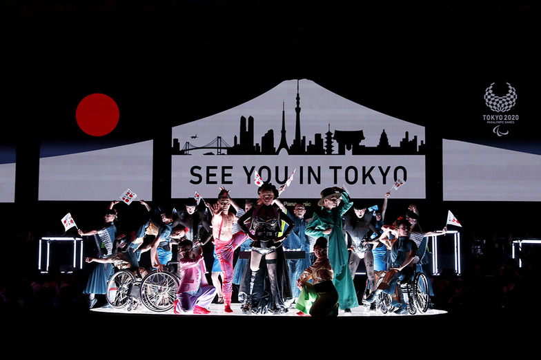 リオ2016パラリンピック競技大会閉会式 東京2020フラッグハンドオーバーセレモニー Photo by Tokyo 2020 / Shugo TAKEMI