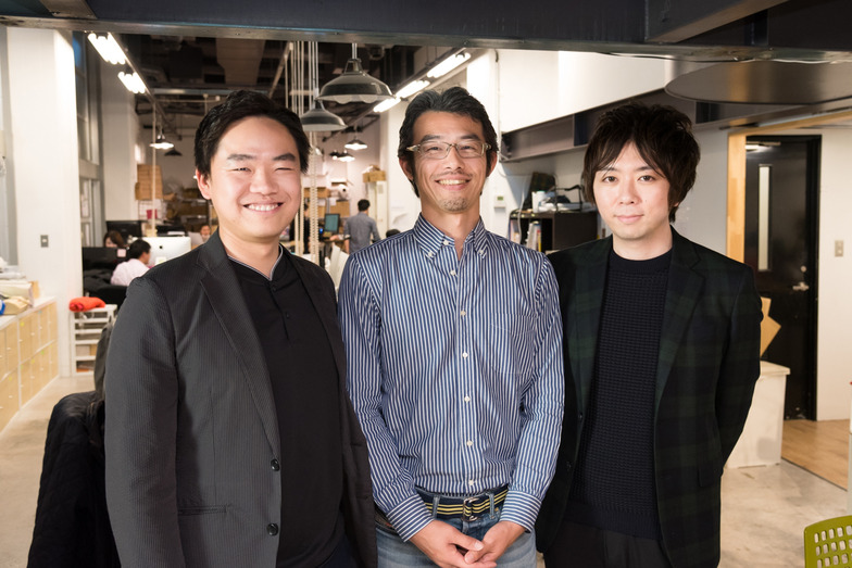 左から、能勢氏、西村氏、天野氏