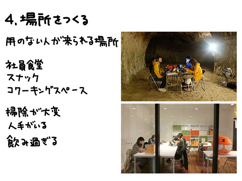 4.場所をつくる