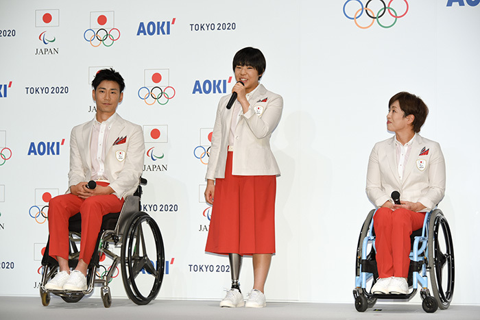 日本代表選手団公式服装(開会式用)