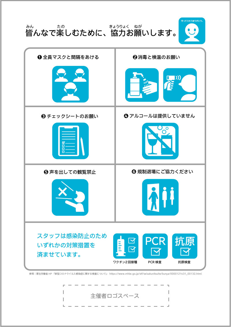 コロナ対策における主体的な取組をより分かりやすく伝えるためのツール