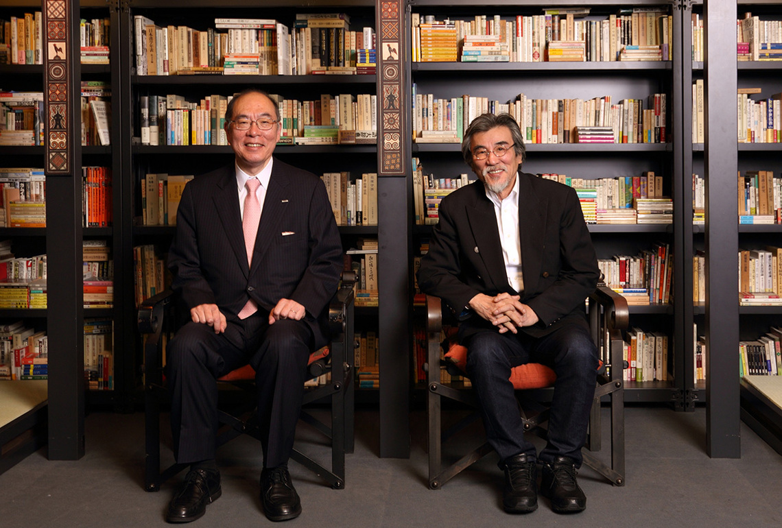 浜野潤氏(電通総研上席フェロー)/松岡正剛氏(編集工学研究所所長)