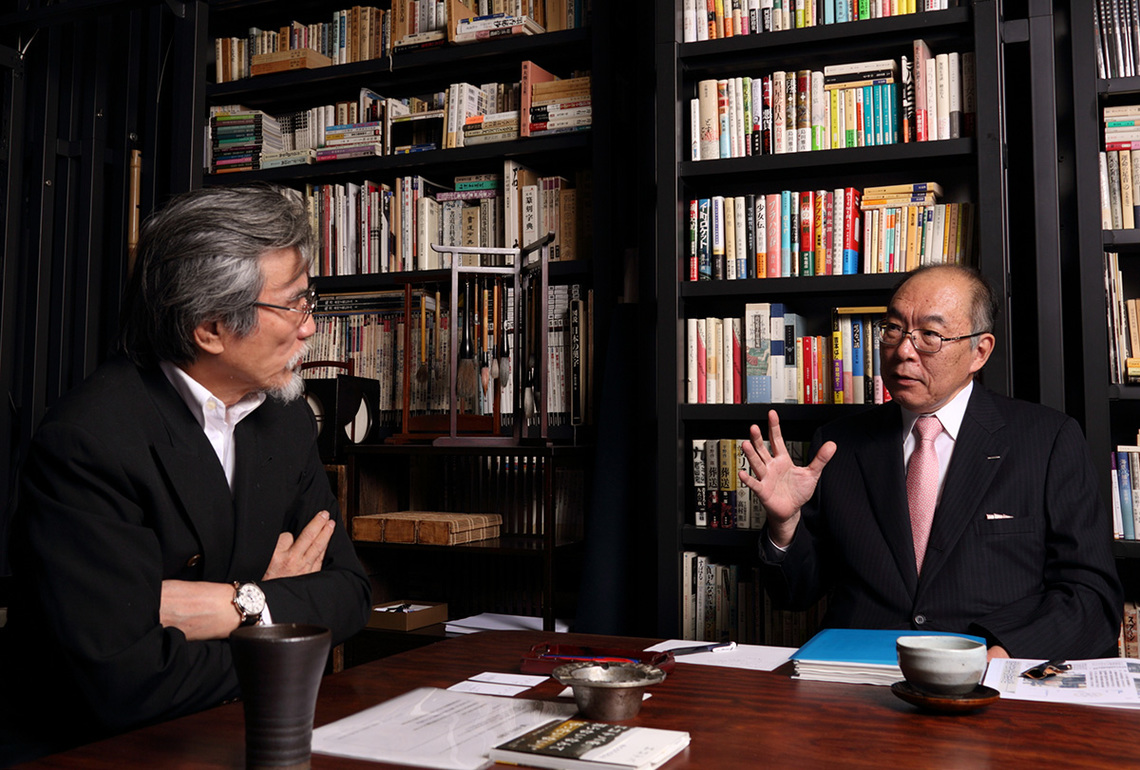 浜野潤氏(電通総研上席フェロー)/松岡正剛氏(編集工学研究所所長)