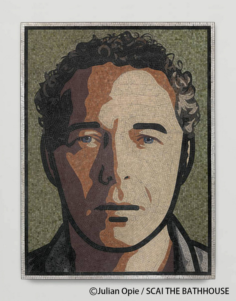 ジュリアン・オピー/「自画像」2012年
